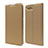 Custodia Portafoglio In Pelle Cover con Supporto T06 per Oppo R15X Oro