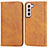 Custodia Portafoglio In Pelle Cover con Supporto T06D per Samsung Galaxy S21 FE 5G