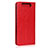 Custodia Portafoglio In Pelle Cover con Supporto T07 per Samsung Galaxy A80 Rosso