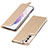 Custodia Portafoglio In Pelle Cover con Supporto T07D per Samsung Galaxy S21 Plus 5G Oro