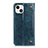 Custodia Portafoglio In Pelle Cover con Supporto T08 per Apple iPhone 13