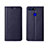 Custodia Portafoglio In Pelle Cover con Supporto T09 per Huawei Honor V20 Blu