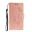 Custodia Portafoglio In Pelle Cover con Supporto T09 per Huawei P40 Pro Oro Rosa