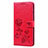 Custodia Portafoglio In Pelle Cover con Supporto T09 per Xiaomi Redmi 10X 4G