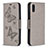 Custodia Portafoglio In Pelle Cover con Supporto T09 per Xiaomi Redmi 9A