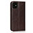 Custodia Portafoglio In Pelle Cover con Supporto T10 per Apple iPhone 11 Marrone