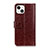 Custodia Portafoglio In Pelle Cover con Supporto T10 per Apple iPhone 13 Mini