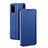 Custodia Portafoglio In Pelle Cover con Supporto T10 per Huawei Honor View 30 Pro 5G Blu