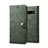 Custodia Portafoglio In Pelle Cover con Supporto T10 per Samsung Galaxy S10 5G Verde