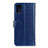 Custodia Portafoglio In Pelle Cover con Supporto T11 per Xiaomi Mi 11 5G Blu