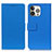 Custodia Portafoglio In Pelle Cover con Supporto T14 per Apple iPhone 14 Pro Blu