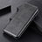 Custodia Portafoglio In Pelle Cover con Supporto T15 per Samsung Galaxy Note 20 5G Nero