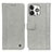 Custodia Portafoglio In Pelle Cover con Supporto T18 per Apple iPhone 15 Pro Max Grigio