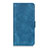 Custodia Portafoglio In Pelle Cover con Supporto T25 per Samsung Galaxy Note 20 5G Blu