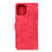 Custodia Portafoglio In Pelle Cover con Supporto T29 per Xiaomi Mi 11 5G Rosso