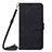 Custodia Portafoglio In Pelle Cover con Supporto Y01B per Apple iPhone 13 Pro Nero