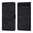 Custodia Portafoglio In Pelle Cover con Supporto Y01B per Google Pixel 7a 5G Nero