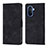 Custodia Portafoglio In Pelle Cover con Supporto Y01B per Huawei Nova Y70 Nero