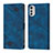 Custodia Portafoglio In Pelle Cover con Supporto Y01B per Motorola Moto E32s