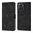 Custodia Portafoglio In Pelle Cover con Supporto Y01B per Motorola Moto Edge 30 Ultra 5G Nero