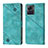 Custodia Portafoglio In Pelle Cover con Supporto Y01B per Motorola Moto Edge 30 Ultra 5G Verde