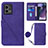 Custodia Portafoglio In Pelle Cover con Supporto Y01B per Motorola Moto G Stylus (2023) 5G Viola