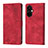 Custodia Portafoglio In Pelle Cover con Supporto Y01B per OnePlus Nord N30 5G Rosso