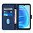 Custodia Portafoglio In Pelle Cover con Supporto Y01B per Oppo A53s 5G