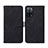 Custodia Portafoglio In Pelle Cover con Supporto Y01B per Oppo A53s 5G Nero