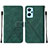 Custodia Portafoglio In Pelle Cover con Supporto Y01B per Oppo A96 4G