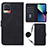 Custodia Portafoglio In Pelle Cover con Supporto Y01B per Realme 8 Pro Nero