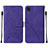 Custodia Portafoglio In Pelle Cover con Supporto Y01B per Samsung Galaxy A03 Core Viola