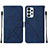 Custodia Portafoglio In Pelle Cover con Supporto Y01B per Samsung Galaxy A23 4G