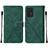 Custodia Portafoglio In Pelle Cover con Supporto Y01B per Samsung Galaxy A33 5G Verde