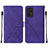 Custodia Portafoglio In Pelle Cover con Supporto Y01B per Samsung Galaxy A33 5G Viola