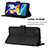 Custodia Portafoglio In Pelle Cover con Supporto Y01B per Samsung Galaxy M11