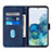 Custodia Portafoglio In Pelle Cover con Supporto Y01B per Samsung Galaxy S20