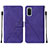 Custodia Portafoglio In Pelle Cover con Supporto Y01B per Samsung Galaxy S20 5G