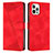 Custodia Portafoglio In Pelle Cover con Supporto Y01X per Apple iPhone 15 Pro Rosso