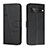 Custodia Portafoglio In Pelle Cover con Supporto Y01X per Google Pixel 7 Pro 5G Nero