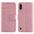 Custodia Portafoglio In Pelle Cover con Supporto Y01X per Samsung Galaxy A01 SM-A015 Oro Rosa