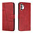 Custodia Portafoglio In Pelle Cover con Supporto Y01X per Samsung Galaxy A13 4G Rosso