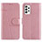 Custodia Portafoglio In Pelle Cover con Supporto Y01X per Samsung Galaxy A52 4G Oro Rosa