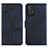Custodia Portafoglio In Pelle Cover con Supporto Y01X per Samsung Galaxy A72 4G Blu