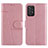 Custodia Portafoglio In Pelle Cover con Supporto Y01X per Samsung Galaxy A72 4G Oro Rosa