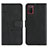 Custodia Portafoglio In Pelle Cover con Supporto Y01X per Samsung Galaxy M02s Nero