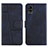 Custodia Portafoglio In Pelle Cover con Supporto Y01X per Samsung Galaxy M40S Blu