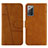 Custodia Portafoglio In Pelle Cover con Supporto Y01X per Samsung Galaxy Note 20 5G