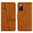 Custodia Portafoglio In Pelle Cover con Supporto Y01X per Samsung Galaxy S20 FE 4G