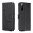 Custodia Portafoglio In Pelle Cover con Supporto Y01X per Sony Xperia 10 IV Nero